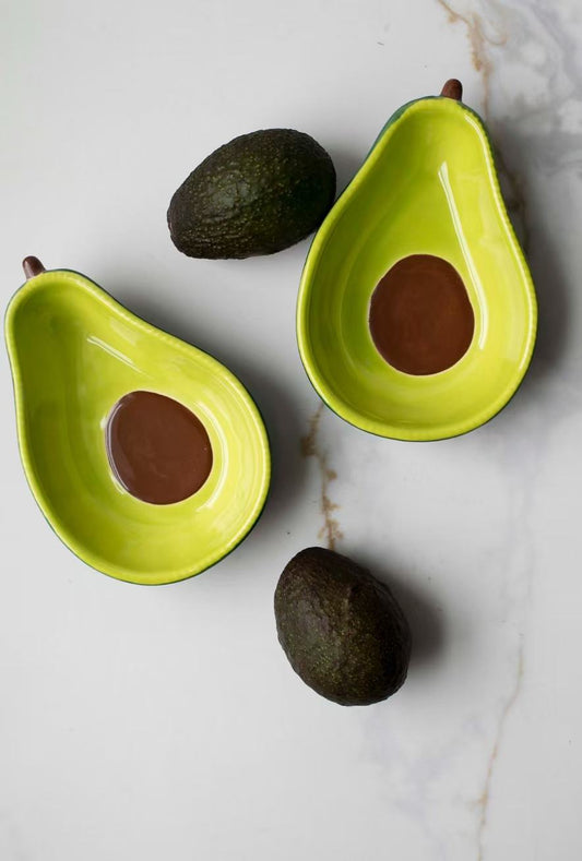 Avocado Ceramic Pinch Bowl