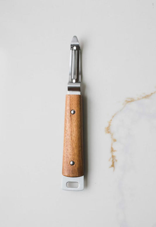 Heirloom Wooden Handled Peeler