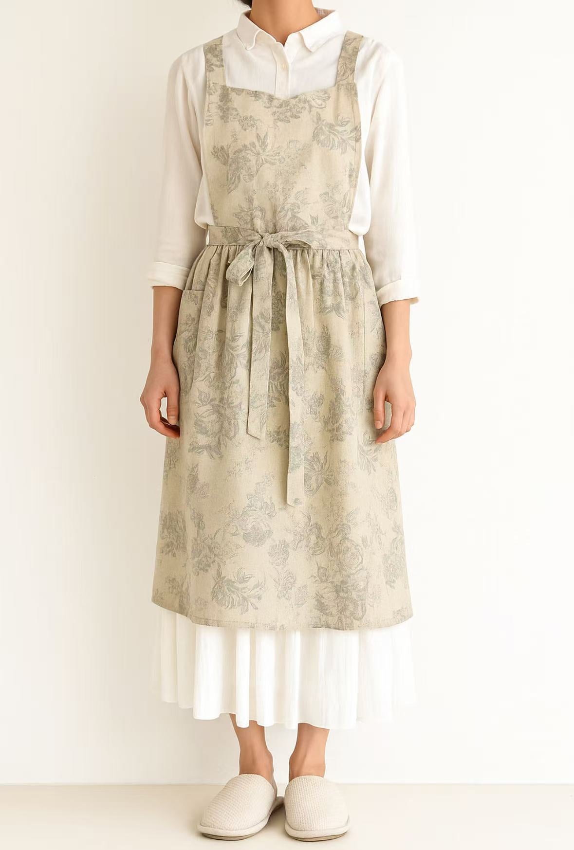 Vintage Floral Apron