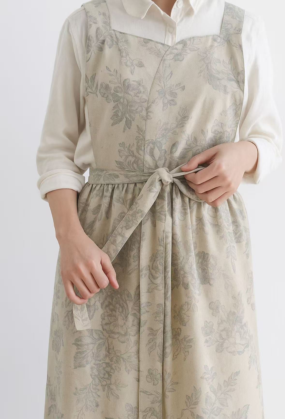 Vintage Floral Apron
