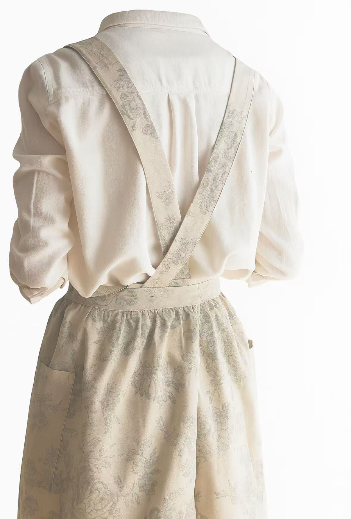 Vintage Floral Apron