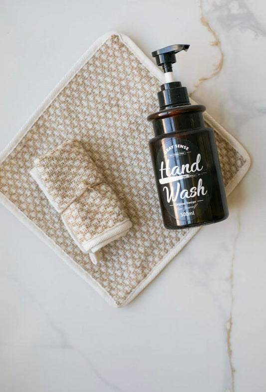 Cotton-Linen Blend Wash Cloth