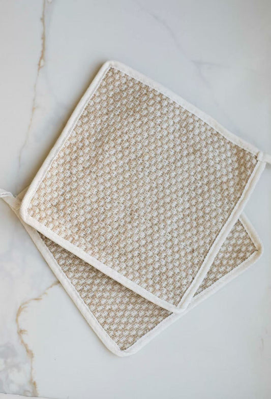 Cotton-Linen Blend Wash Cloth