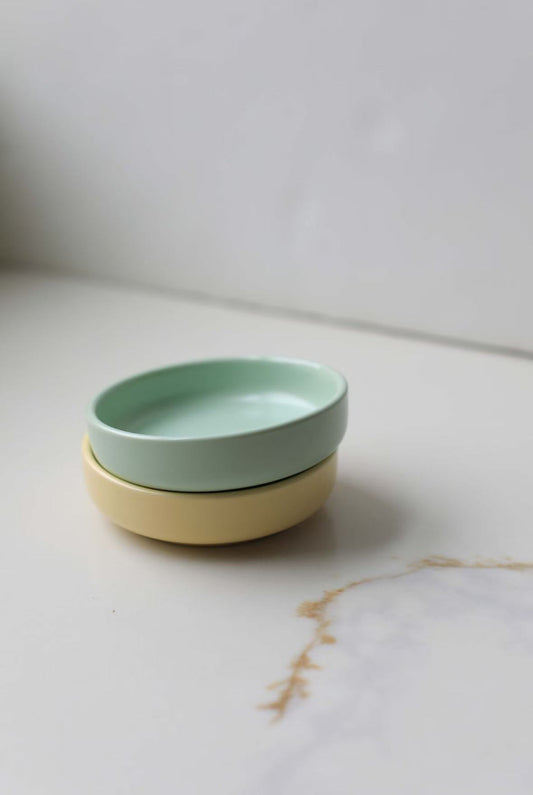 Round Ceramic Sauce Dish