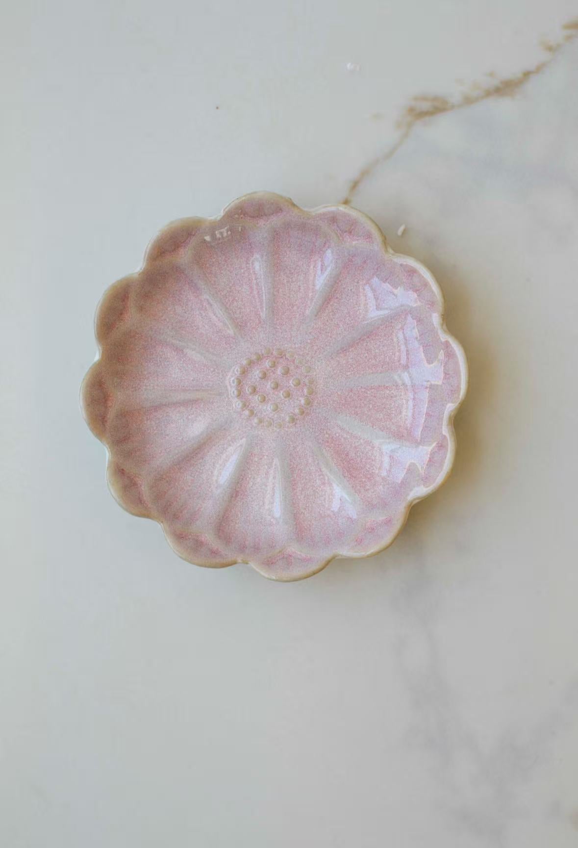 Mini Floral Ceramic Plates