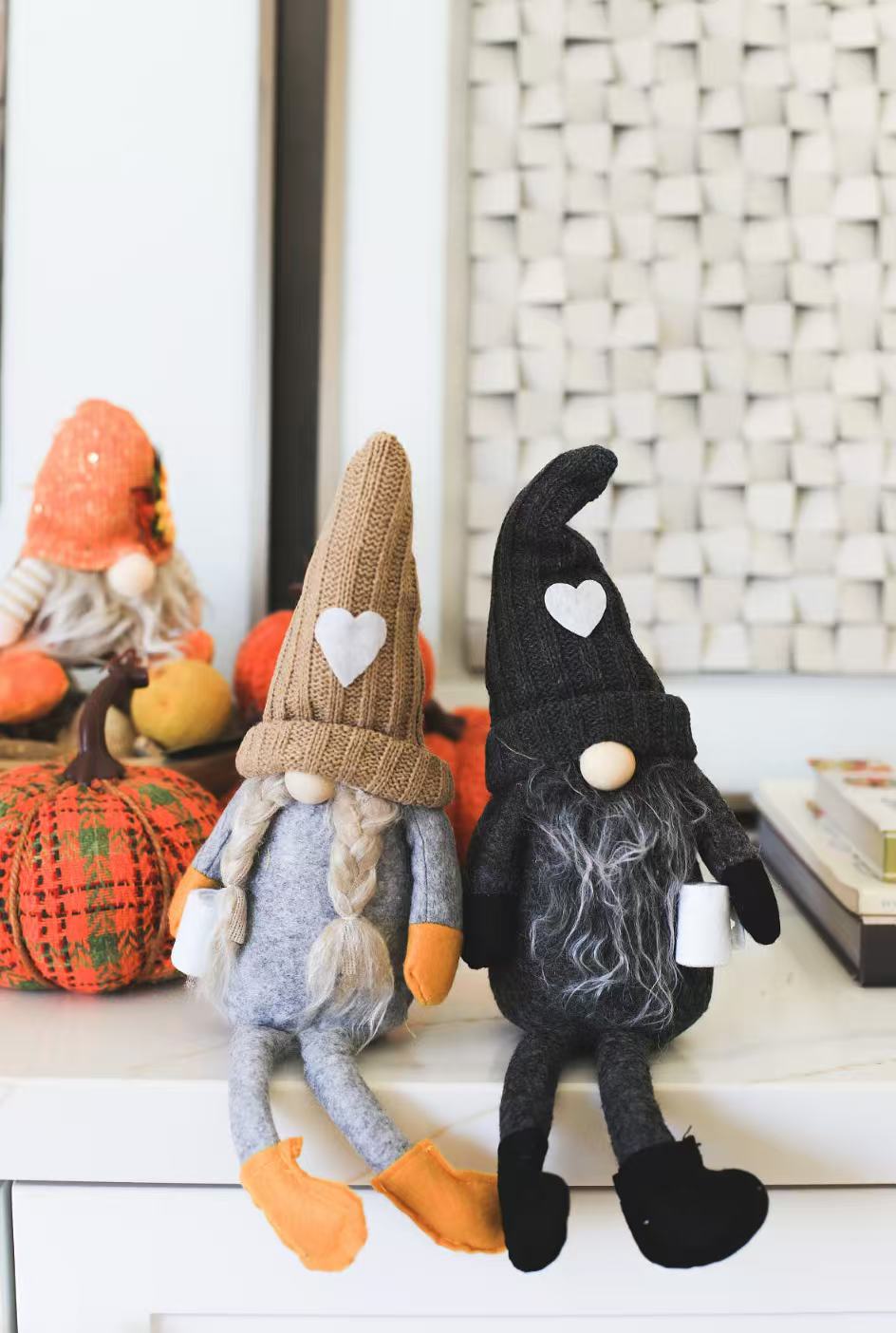 Plush Gnome Decorations