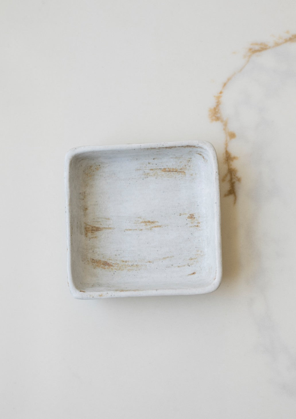 White Square Small Tray