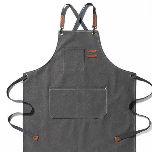 Heavy Cotton Canvas Cross Back Aprons
