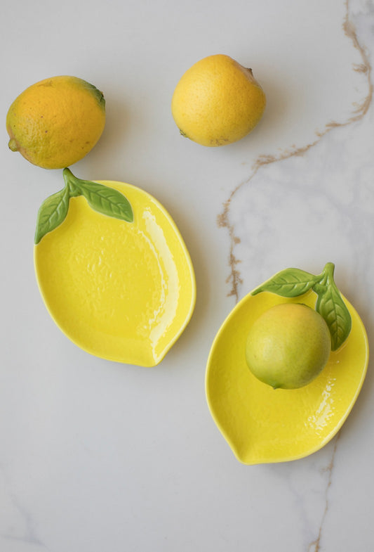Small Lemon Plate