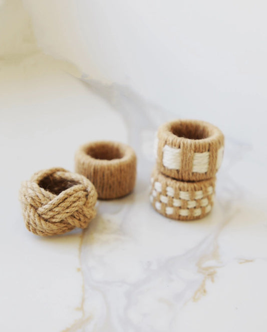 Twine Napkin Rings