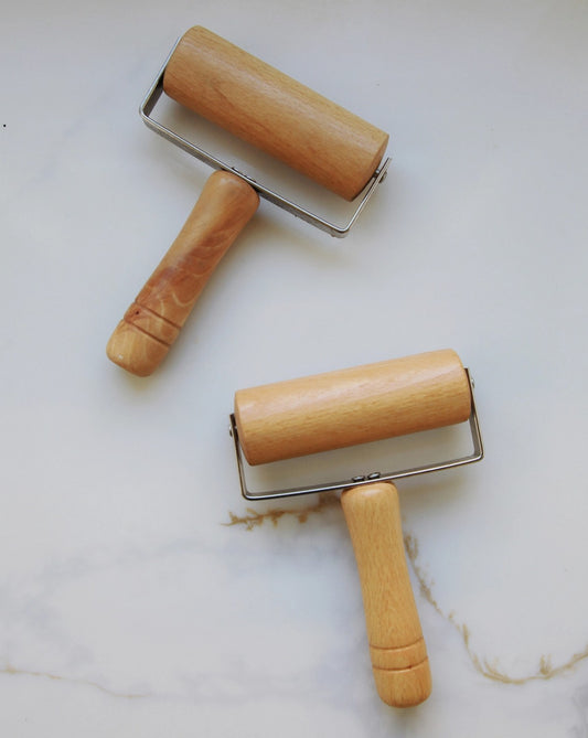 Wooden Pastry Pizza Rolling Pin