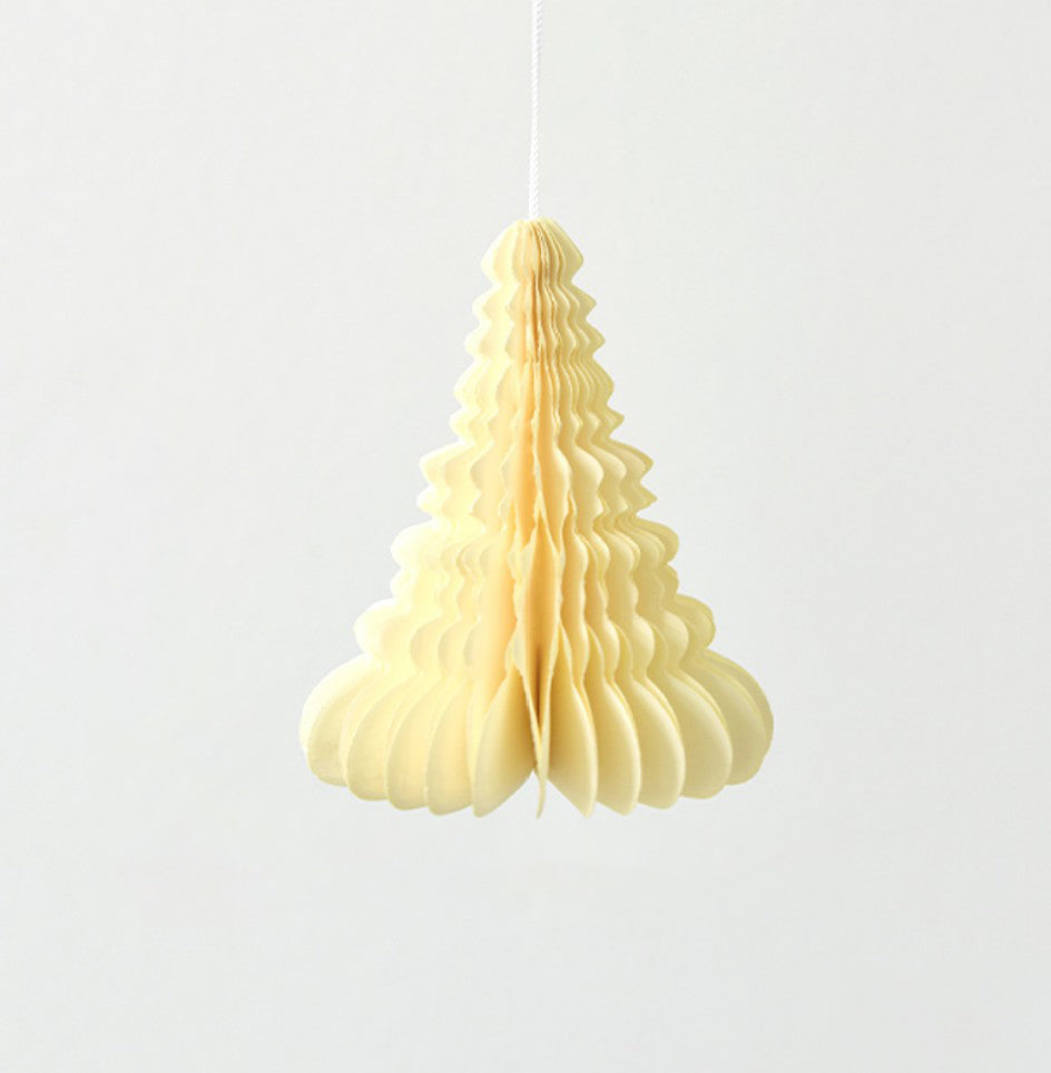 Christmas Paper Tree Ornaments