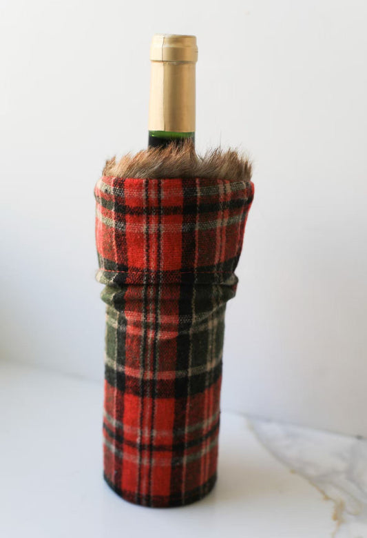 Christmas Wine Bottle Covers