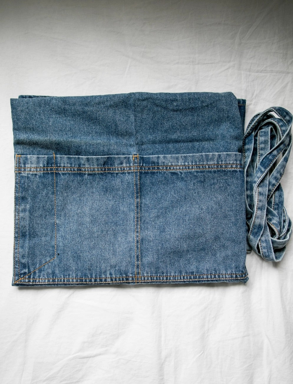 Washed Denim Apron
