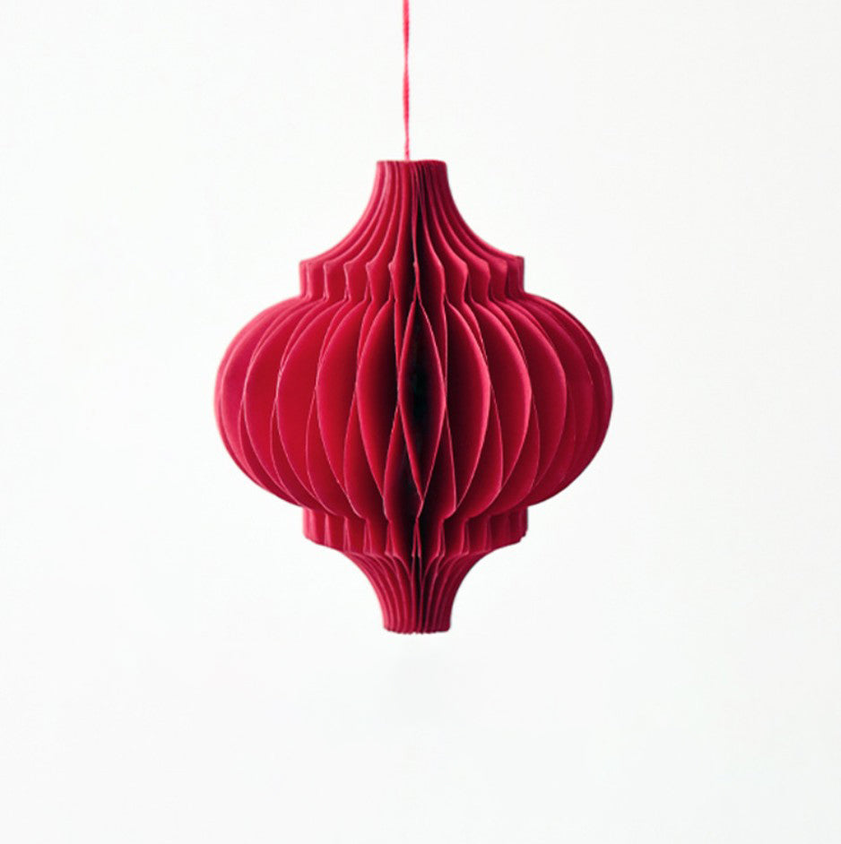 Christmas Paper Tree Ornaments