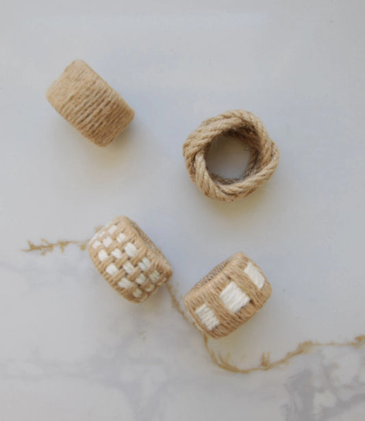 Twine Napkin Rings