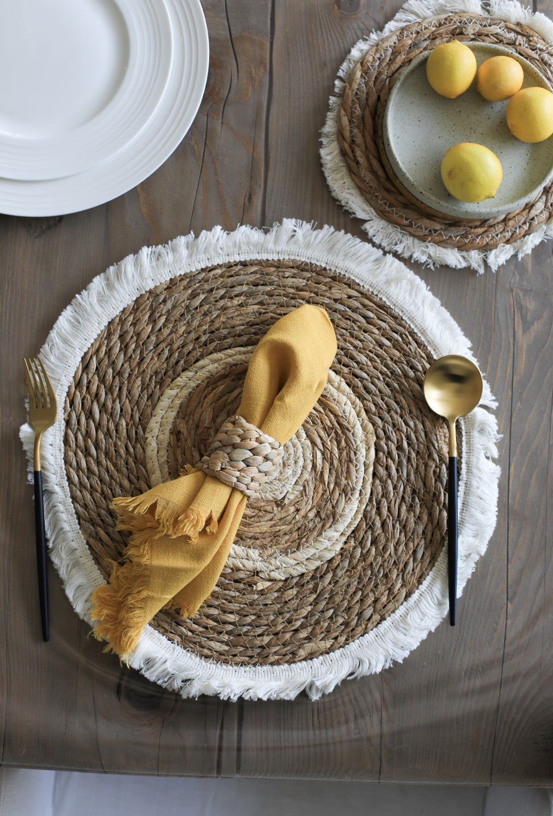 Round Braided Placemats