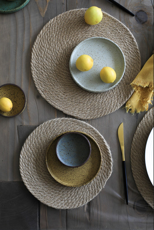 Farmhouse Simple Jute Charger