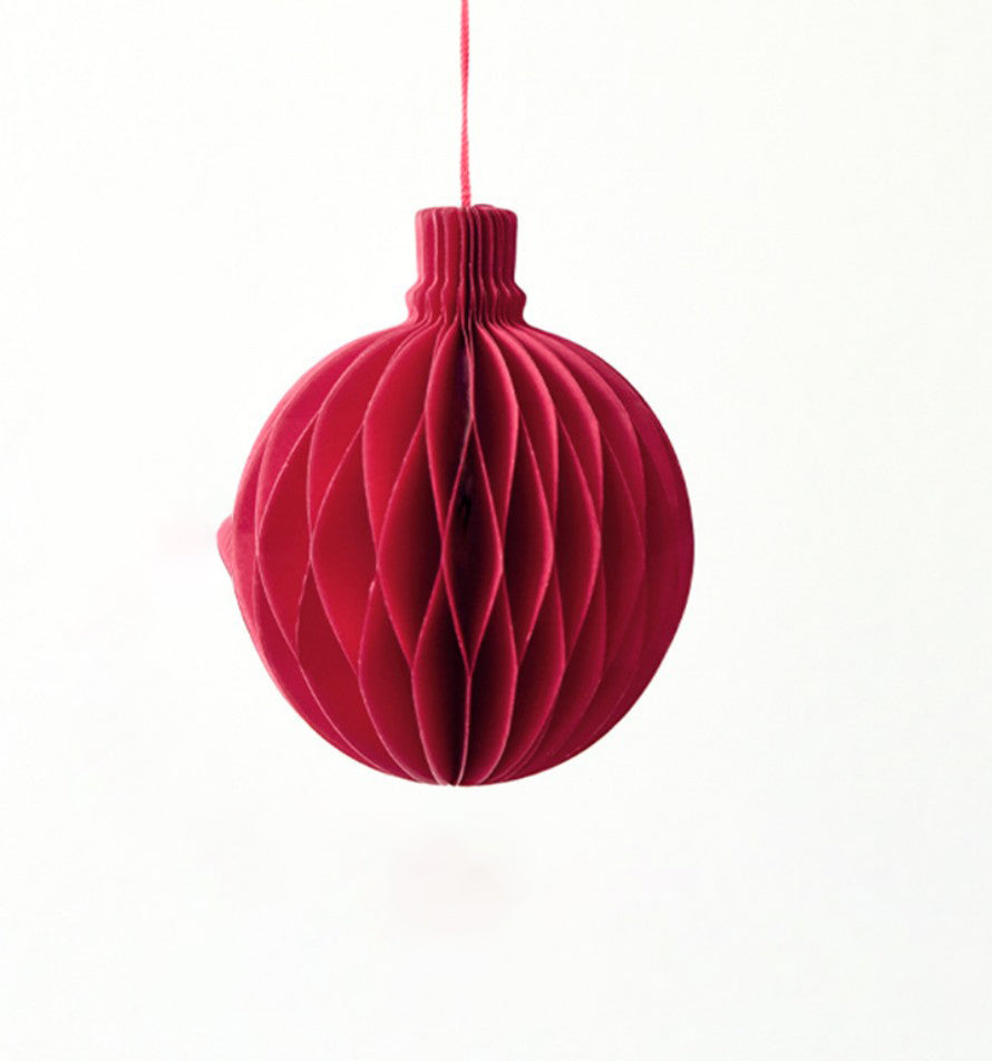 Christmas Paper Tree Ornaments