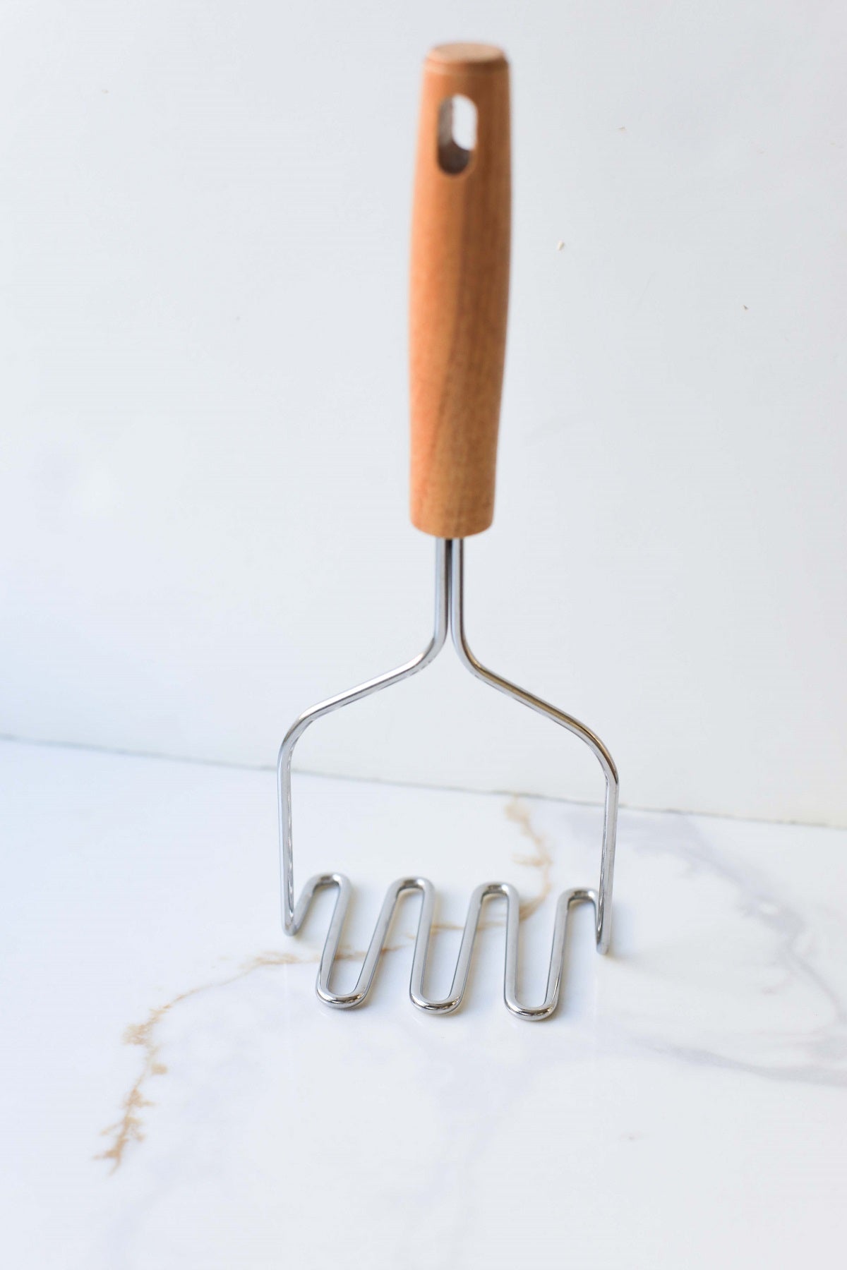 Potato Masher Wooden Handle