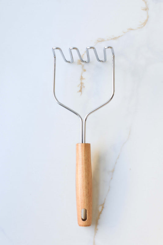 Potato Masher Wooden Handle