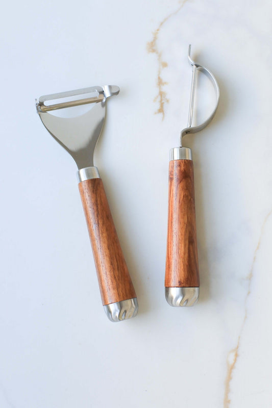 Rosewood Wooden Handle Peeler