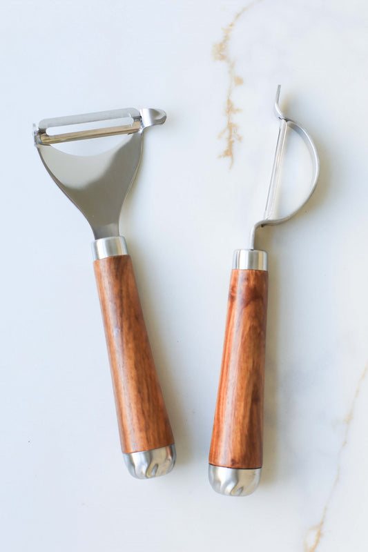 Rosewood Wooden Handle Peeler