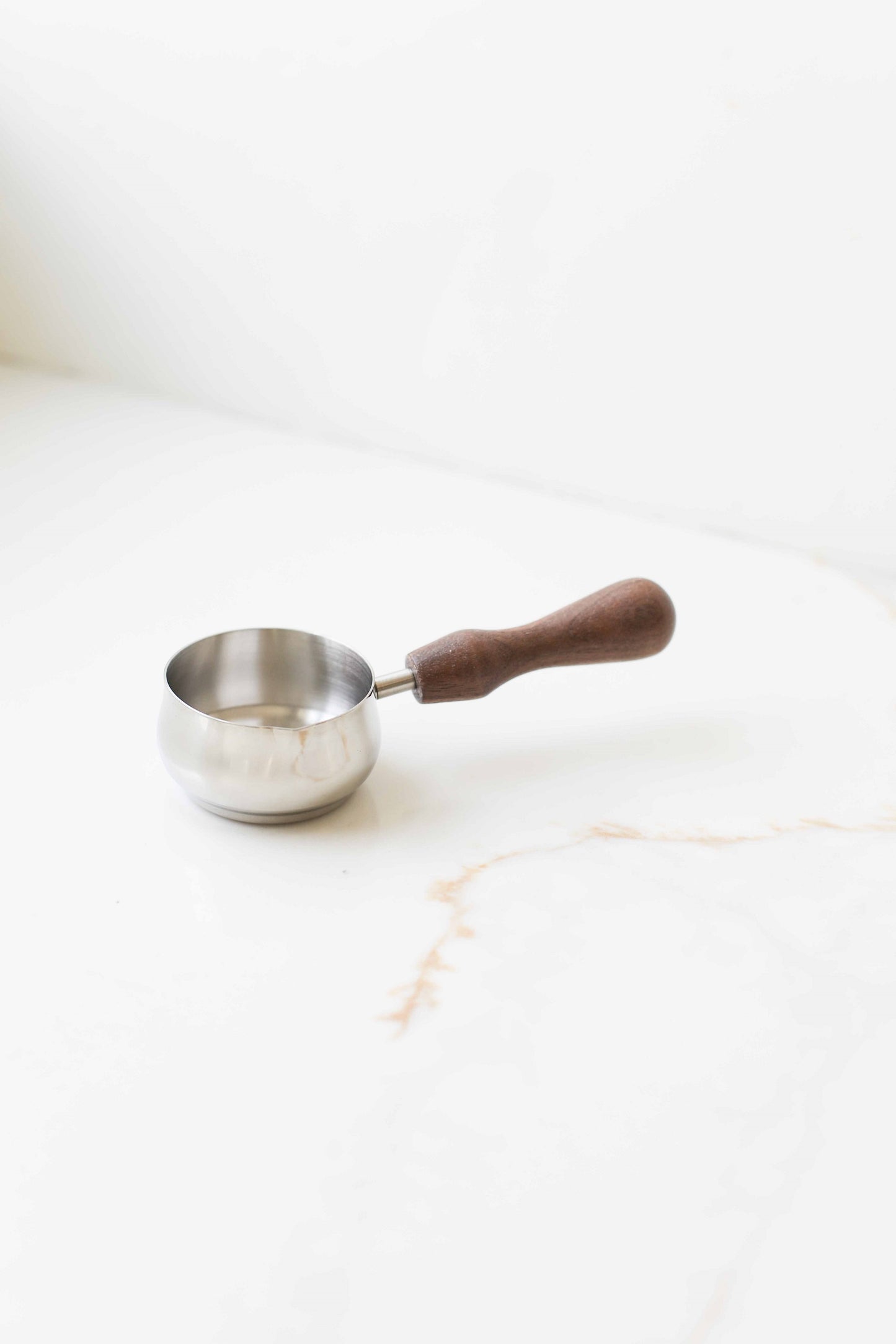 Wooden Handle Coffee Measuring Scoop
