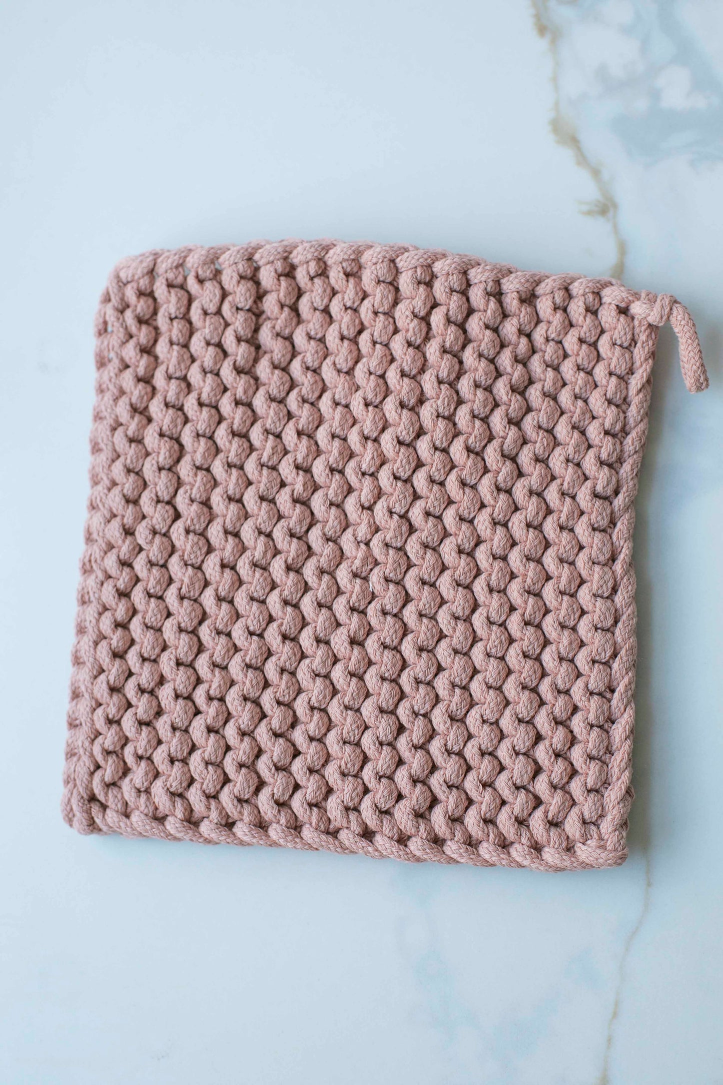 Cotton Crocheted Pot Holder