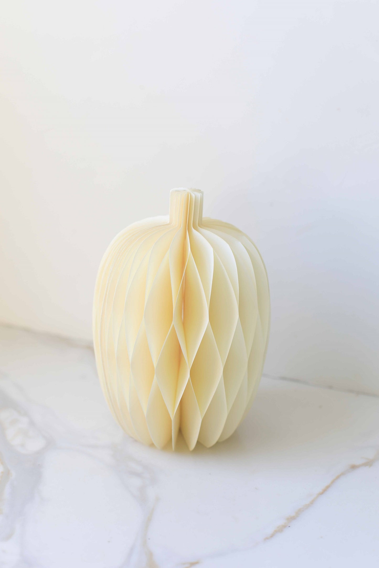 Honeycomb Paper Pumpkins – Halloween & Fall Decoration