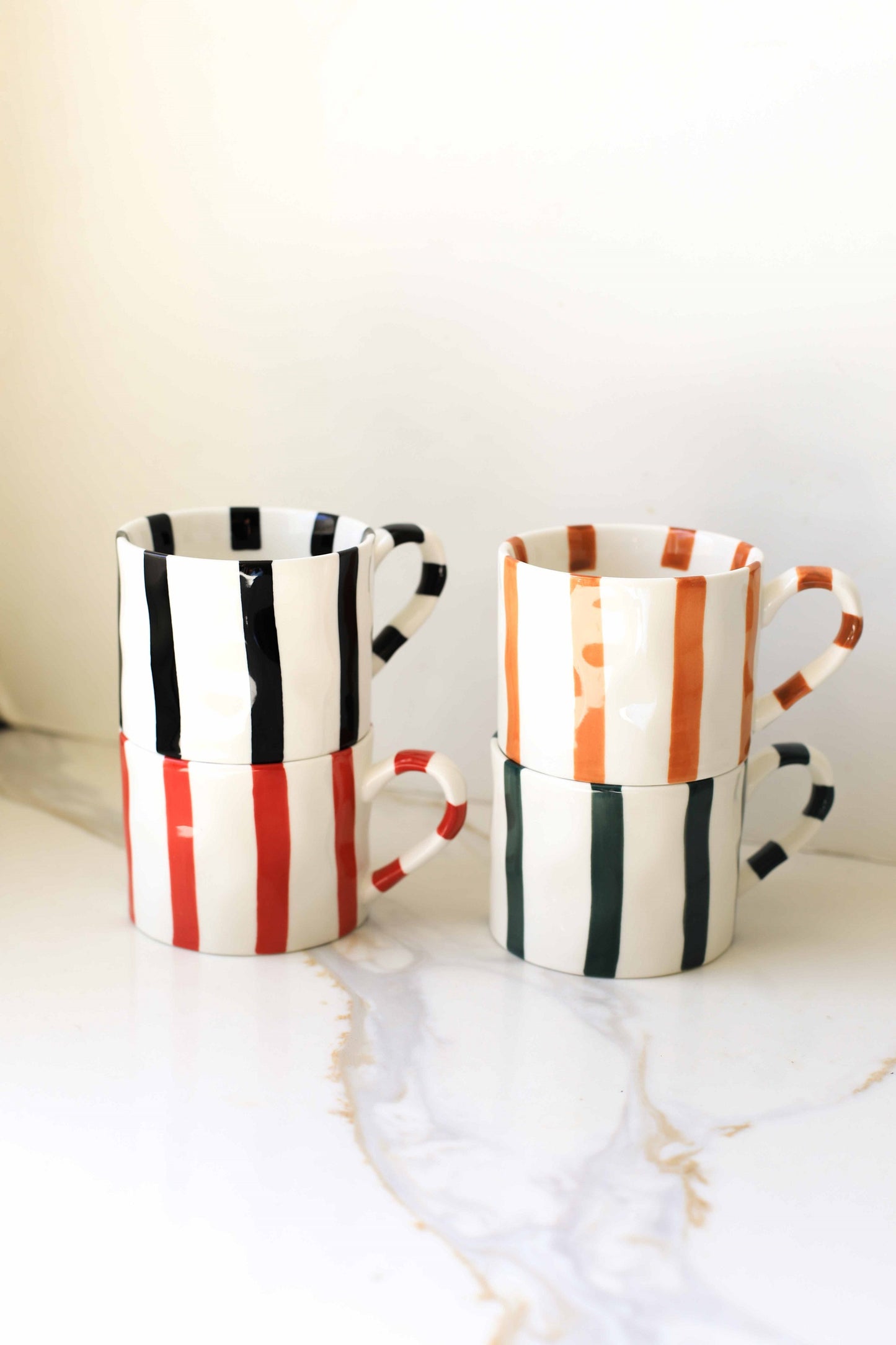 Organic Striped Mug