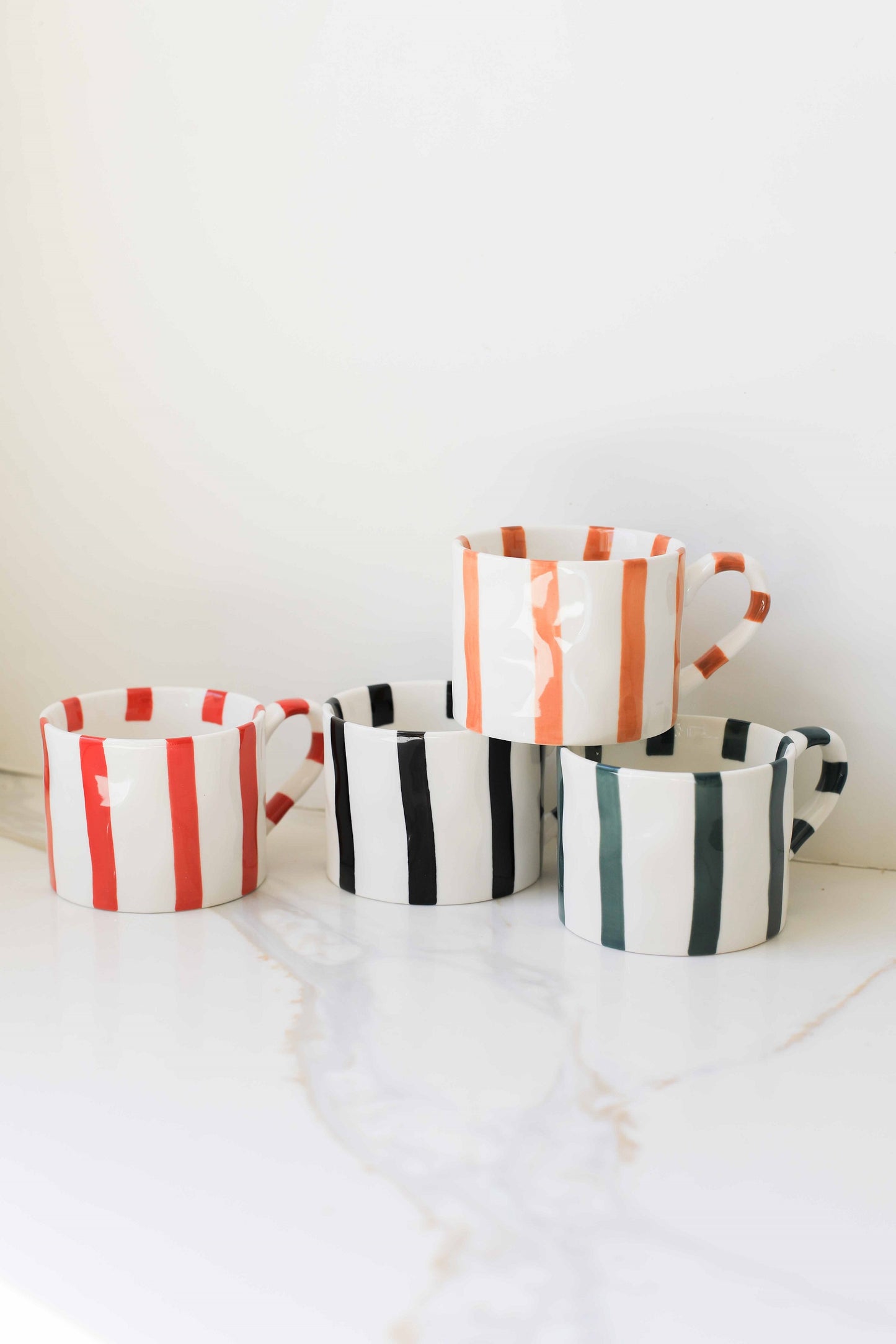 Organic Striped Mug