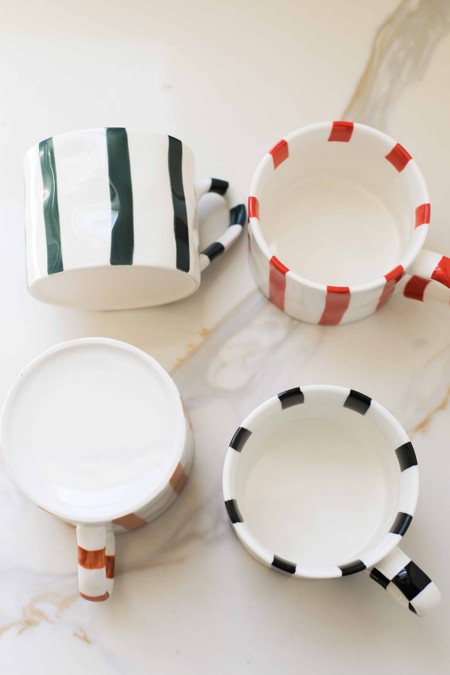 Organic Striped Mug