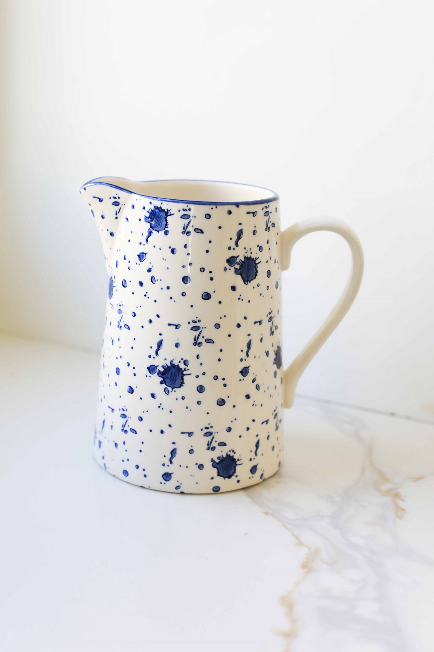 Blue Coastal Pitcher
