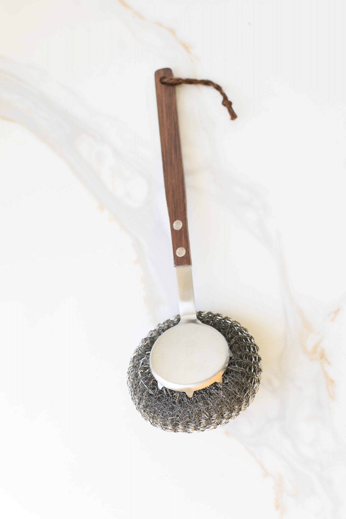 Long Wooden Handle Pot Brush
