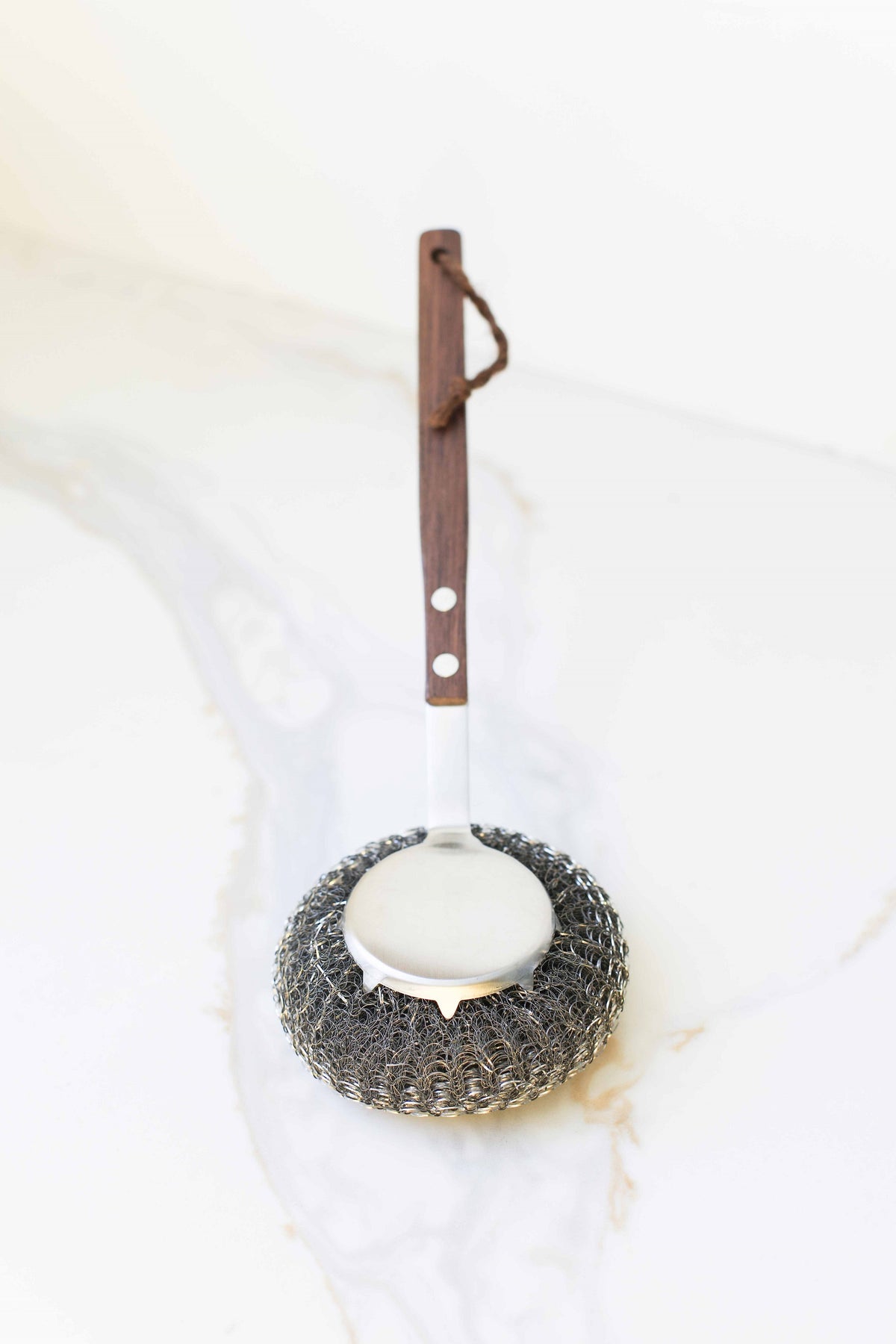 Long Wooden Handle Pot Brush
