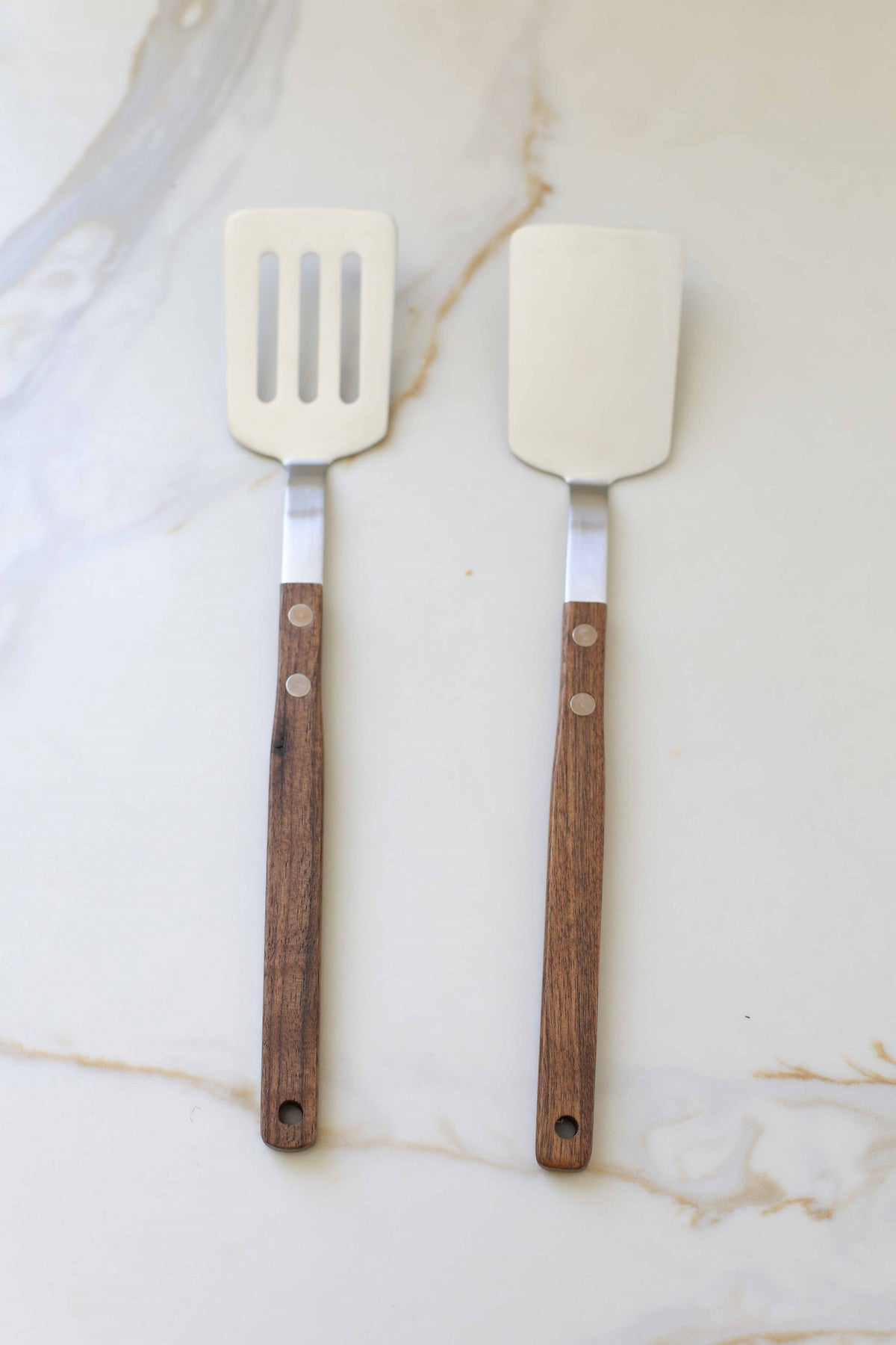 Medium Long Wooden Handle Spatula