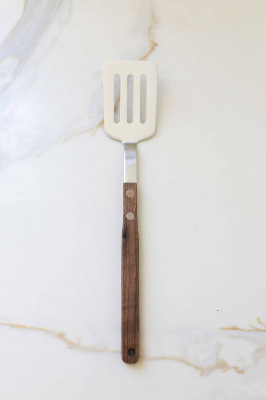 Medium Long Wooden Handle Spatula