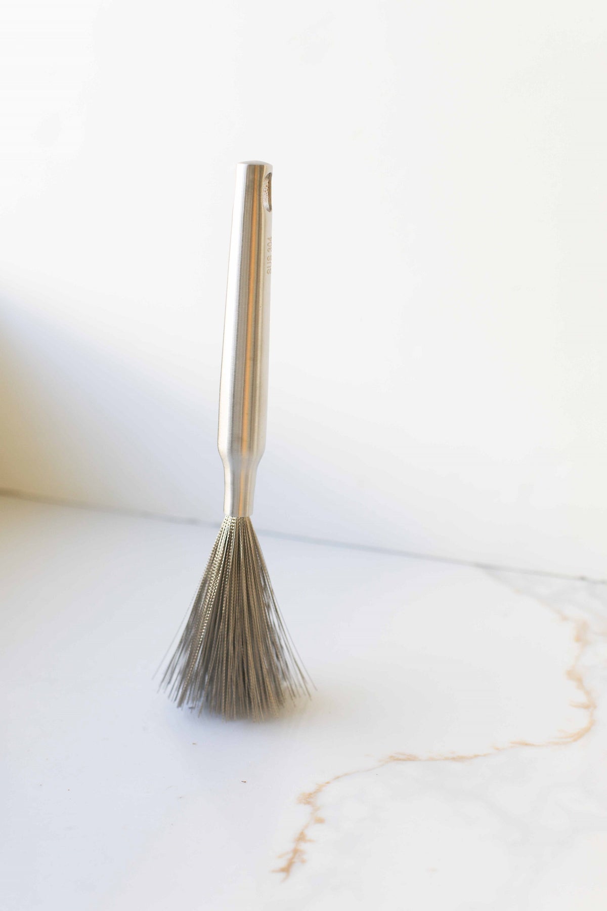 Stainless Steel Long Handle Pot Cleaning Brush