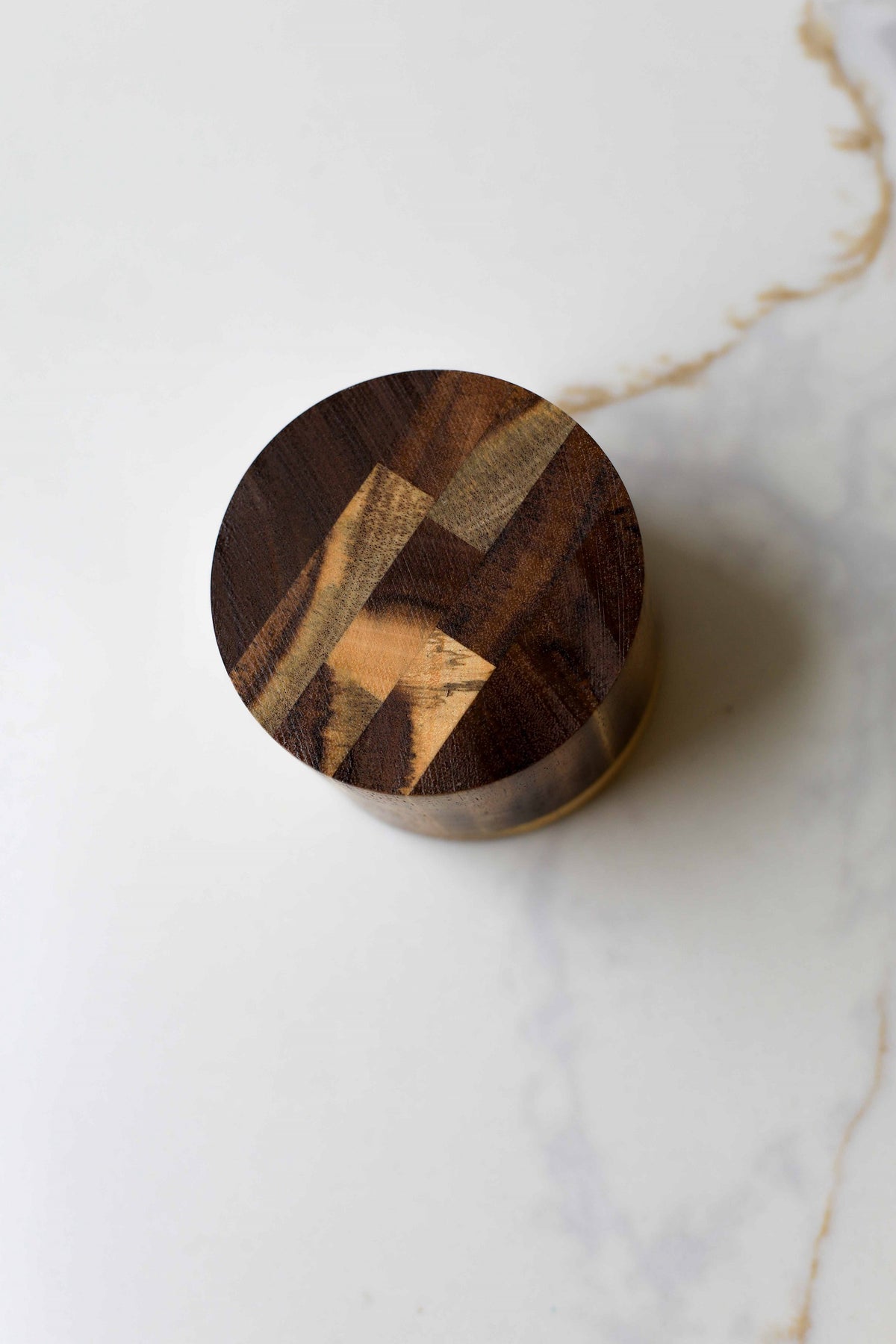 Wood Salt Cellar with Spoon