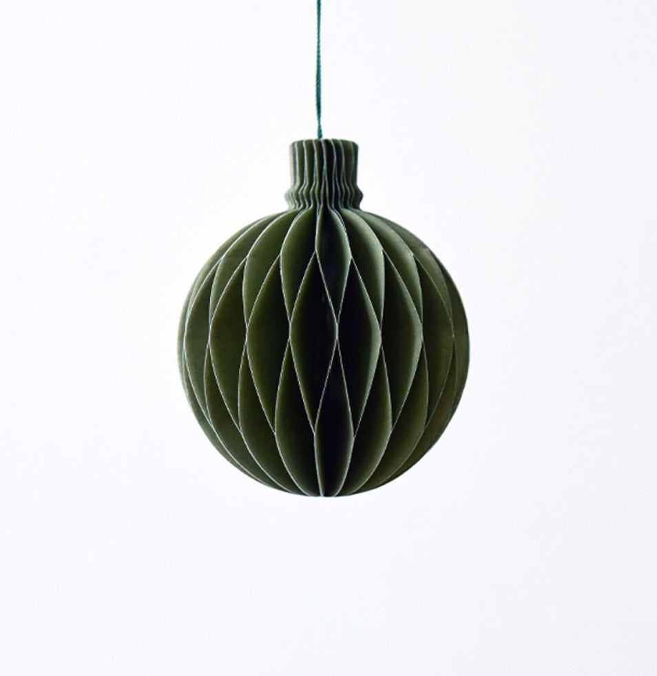 Christmas Paper Tree Ornaments