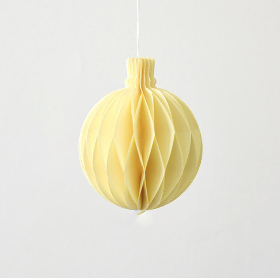 Christmas Paper Tree Ornaments