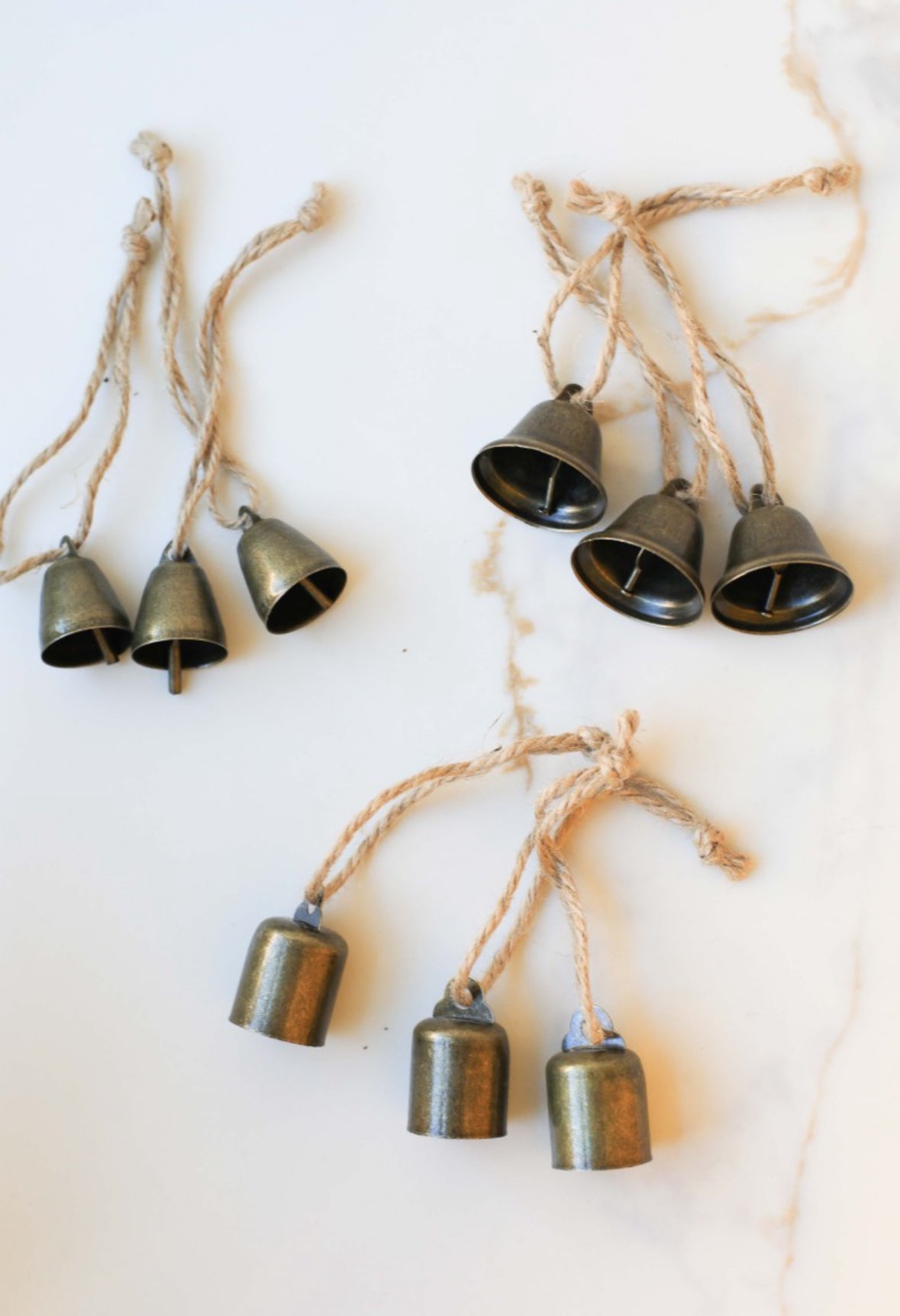 Vintage Country Style Metal Christmas Bells