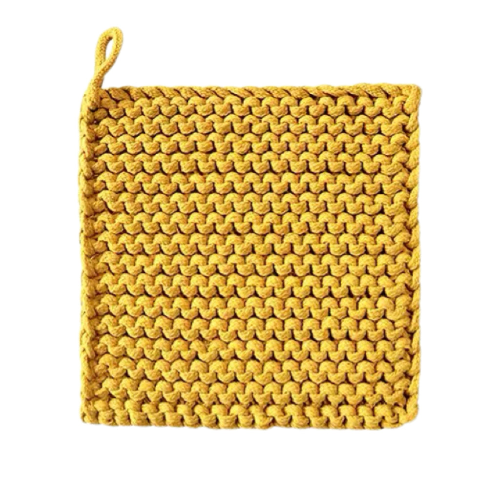 Cotton Crocheted Pot Holder