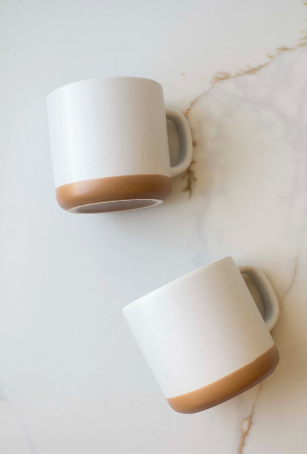 White Speckled Ceramic Mug