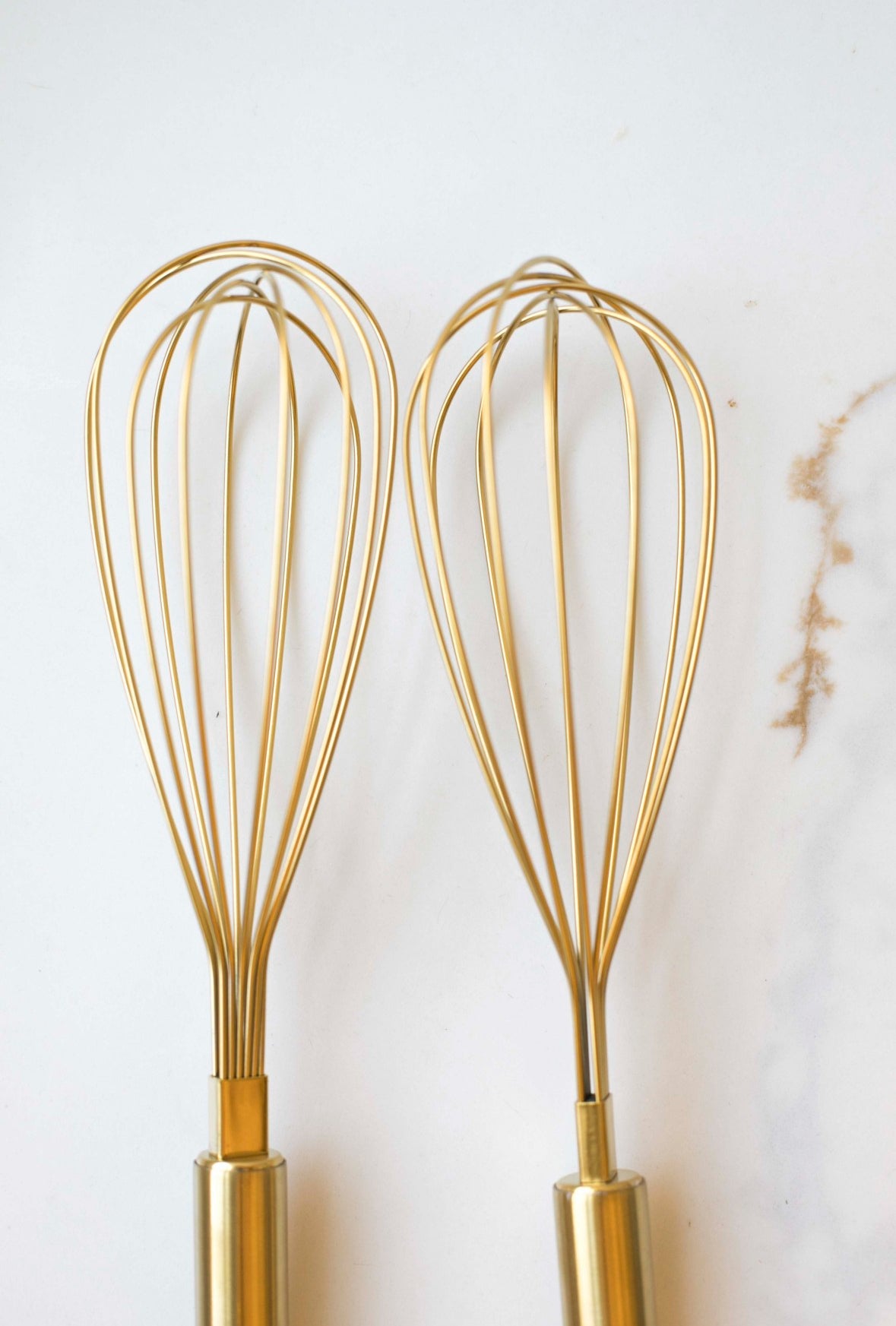 Auric Gold Stainless Steel Whisk