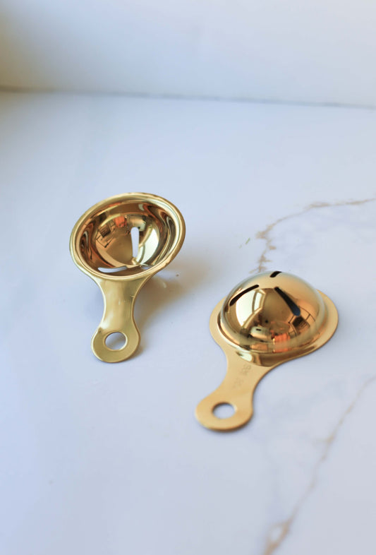 Auric Gold Stainless Steel Egg Yolk Separator