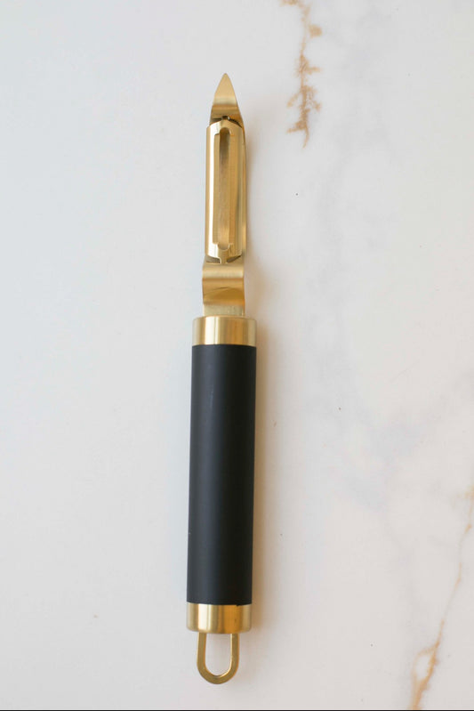 Atelier Black and Gold Vegetable Peeler