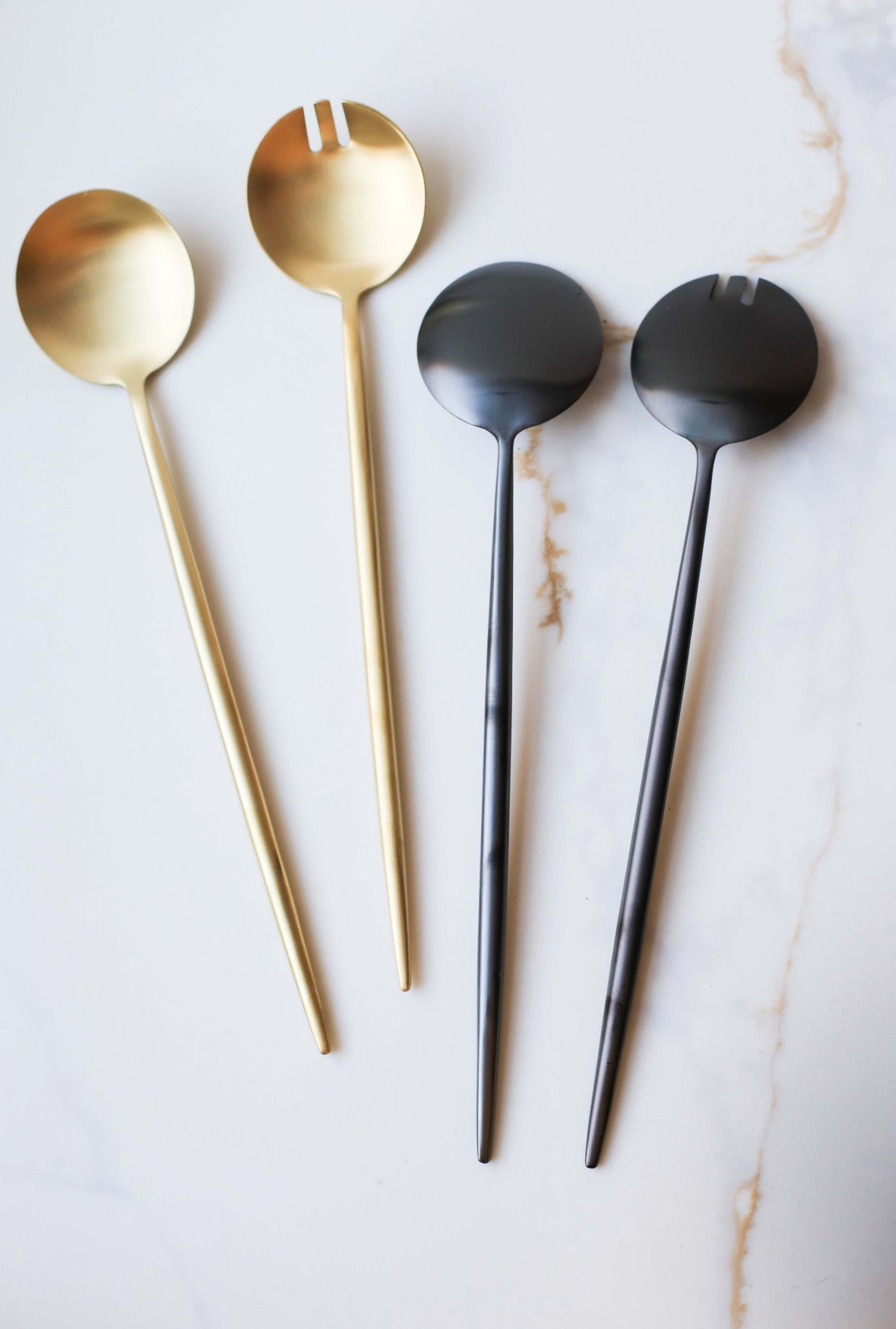 Minimalist Salad Servers Serving Utensils