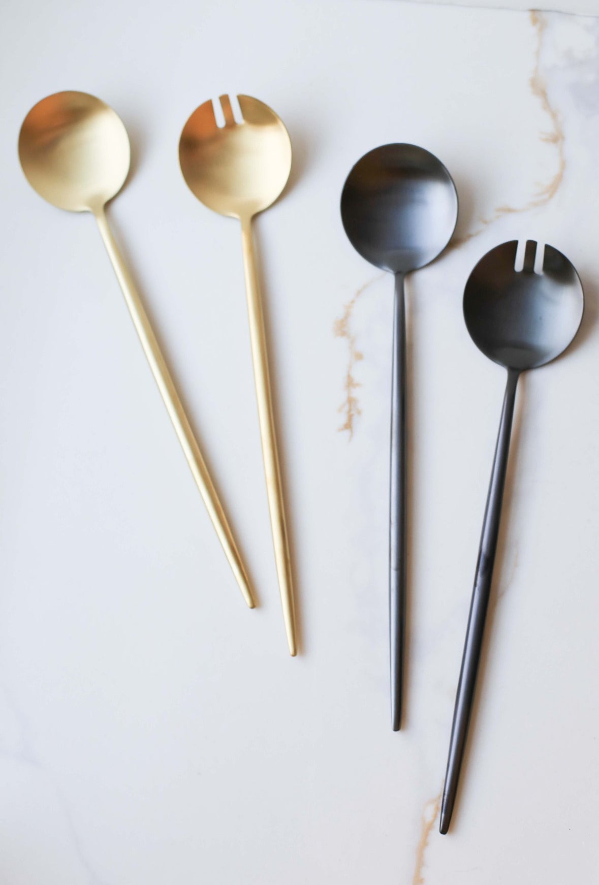 Minimalist Salad Servers Serving Utensils